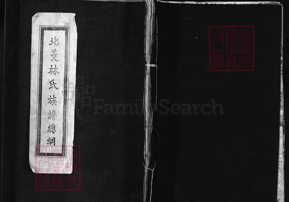 福建福州北茭林氏族谱电子版PDF下载-中华家谱网