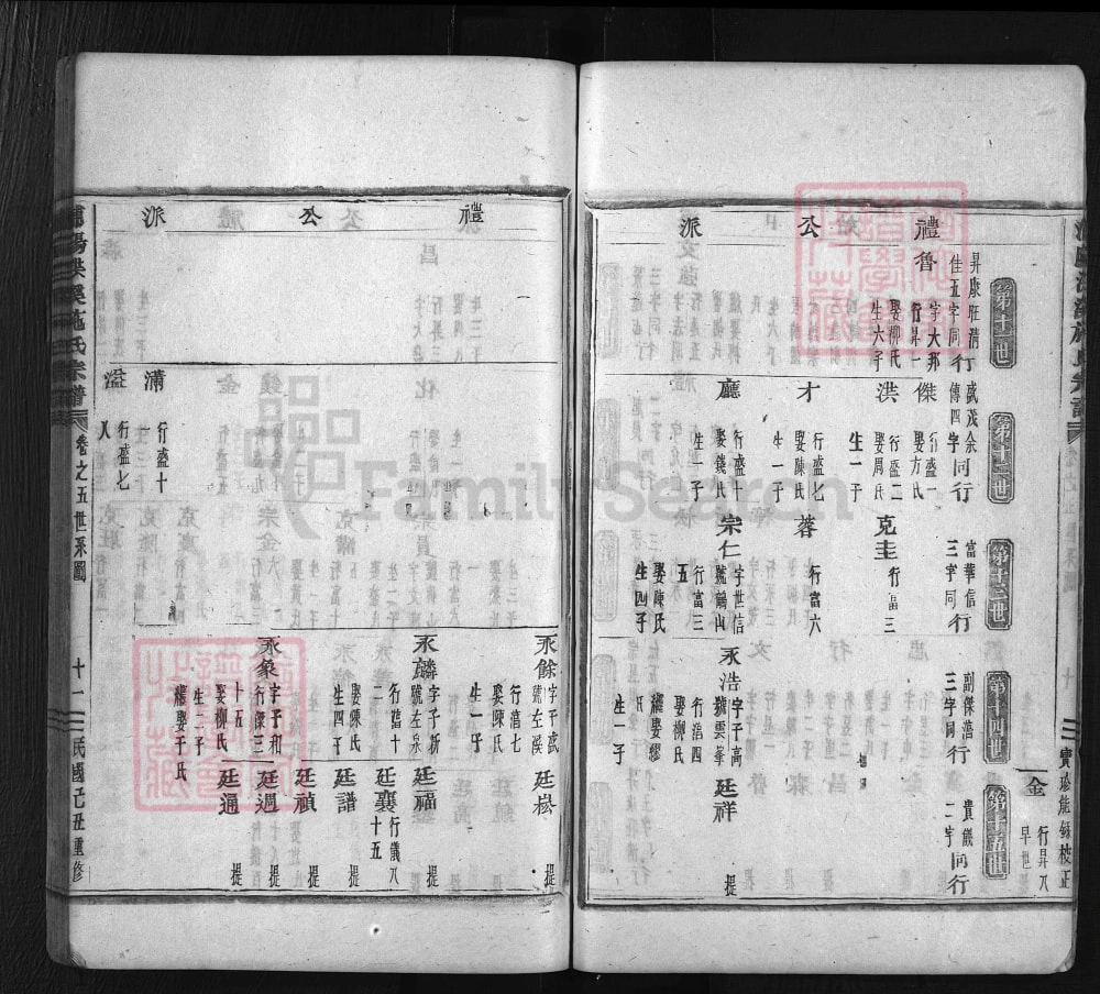 图片[5]-浙江兰溪施宅村洪溪施氏宗谱电子版PDF下载-中华家谱网