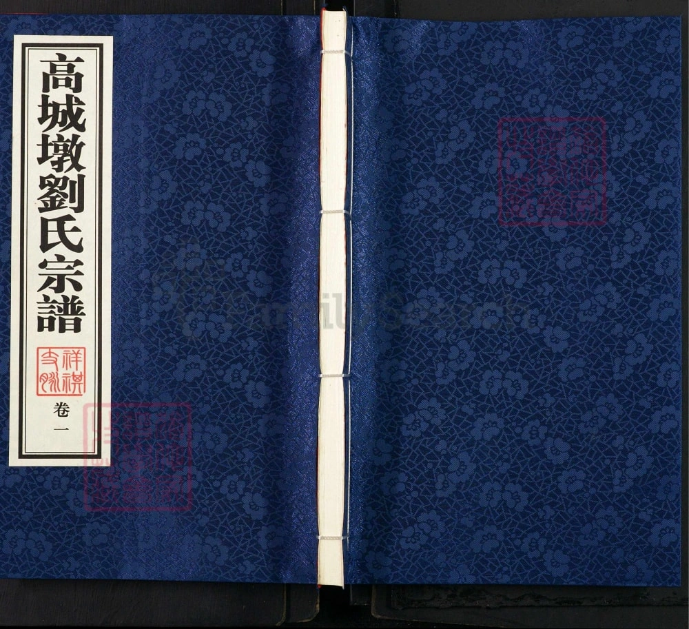 图片[1]-江苏江阴高城墩刘氏宗谱（五忠堂）电子版PDF下载-中华家谱网