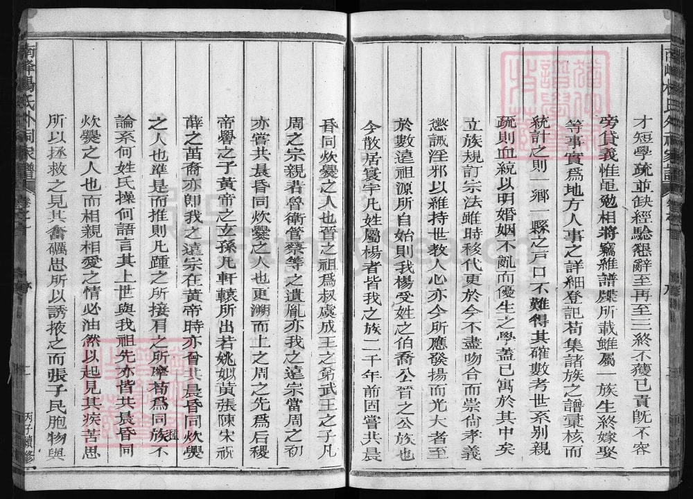 图片[4]-浙江江山南峰杨氏外祠家谱（永思堂）电子版PDF下载-中华家谱网