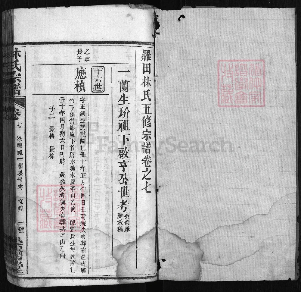 图片[6]-湖北黄冈罗田林氏五修宗谱（崇礼堂）电子版PDF下载-中华家谱网