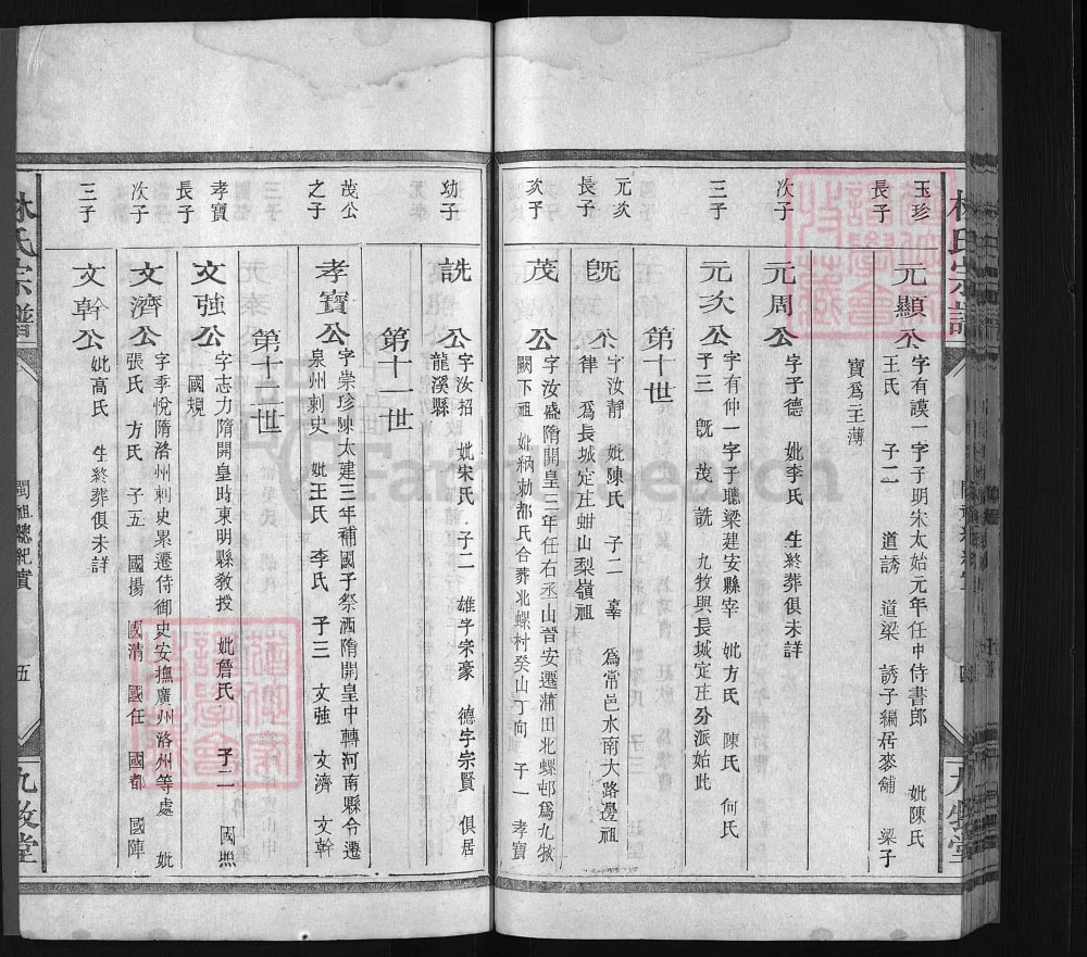 图片[8]-浙江衢州常山县林氏宗谱（九牧堂）电子版PDF下载-中华家谱网