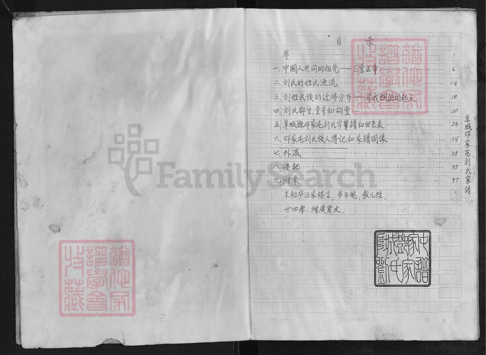 图片[2]-河北衡水阜城邓家屯刘氏家谱（彭城堂）电子版PDF下载-中华家谱网