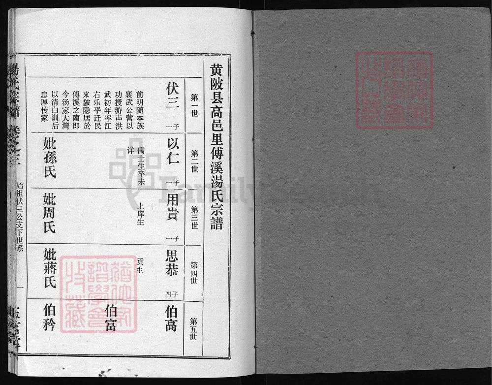 图片[4]-湖北武汉黄陂区汤氏宗谱（玉茗堂）电子版PDF下载-中华家谱网