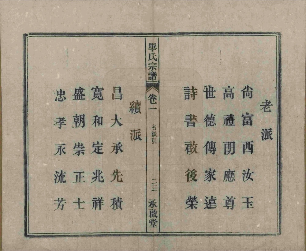 图片[4]-安徽桐城皖桐毕氏宗谱（承启堂）电子版PDF下载-中华家谱网
