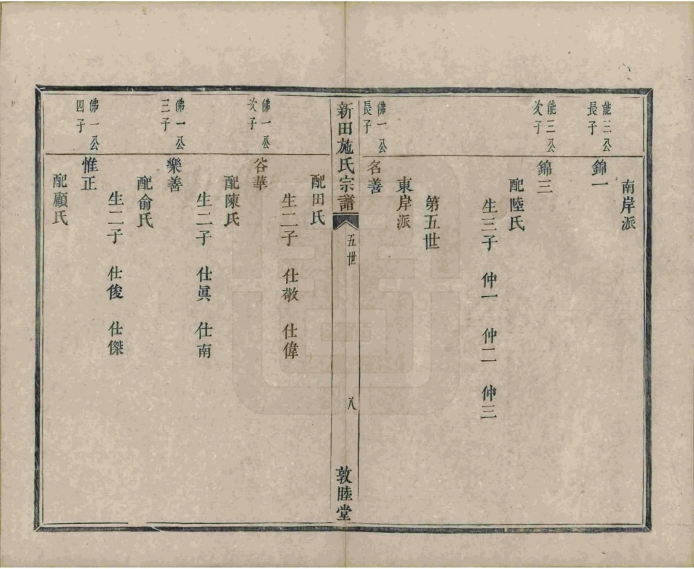 图片[8]-浙江杭州萧山新田施氏宗谱（敦睦堂）电子版PDF下载-中华家谱网