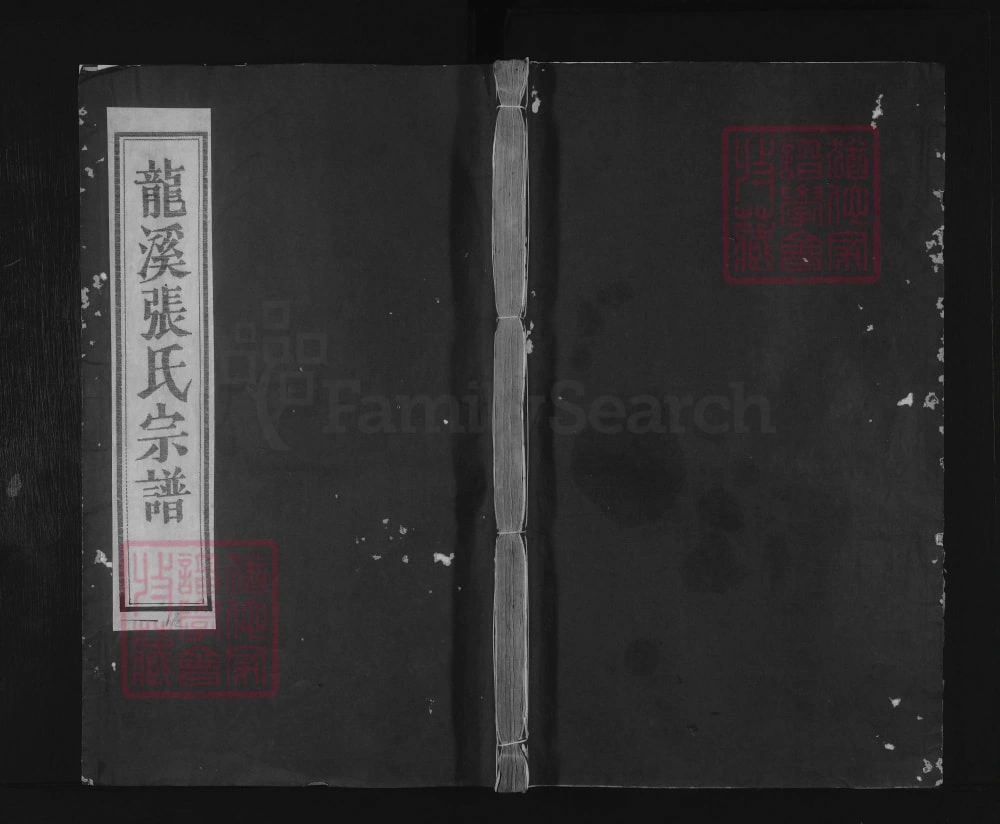 图片[1]-浙江金华浦江县浦阳龙溪张氏八甲宗谱电子版PDF下载-中华家谱网