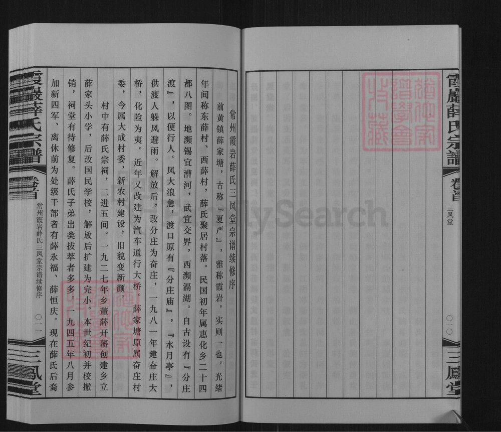 图片[3]-江苏常州霞岩薛氏宗谱（三凤堂）电子版PDF下载-中华家谱网