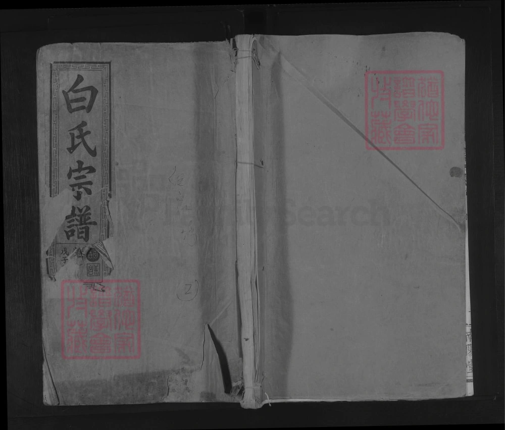图片[1]-湖北武汉武昌白氏宗谱（南阳堂）电子版PDF下载-中华家谱网