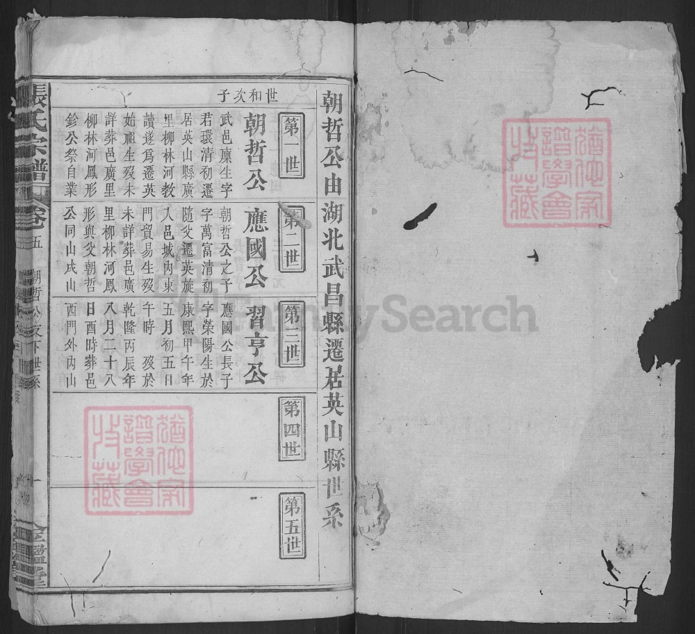图片[5]-湖北英山张氏宗谱（金鑑堂）电子版PDF下载-中华家谱网