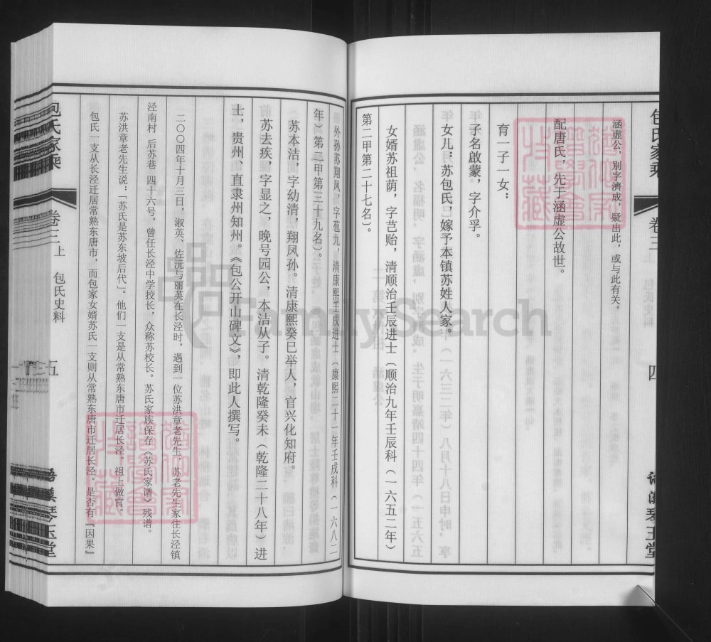 图片[7]-江苏常熟东唐市包氏重修家乘（语溪琴玉堂）电子版PDF下载-中华家谱网