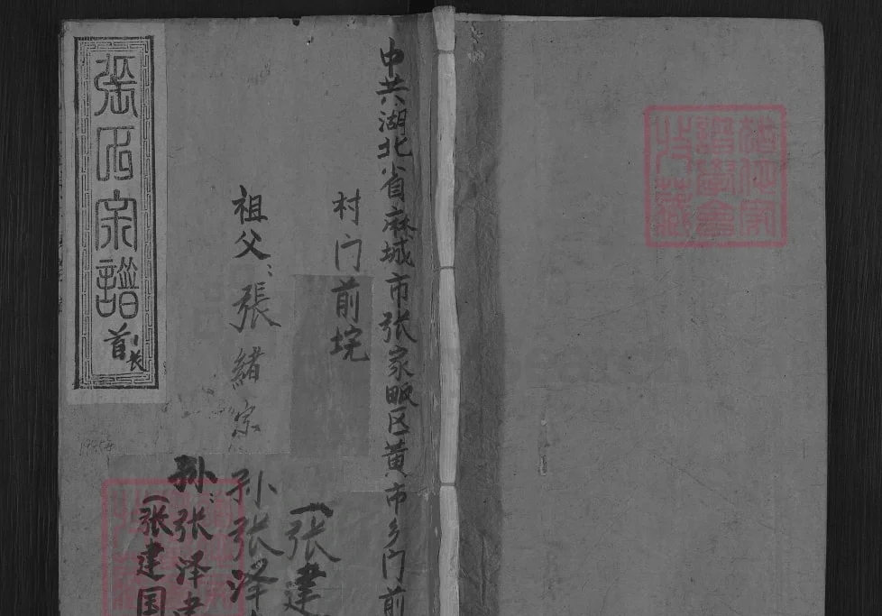 湖北麻城张氏宗谱（金鉴堂）电子版PDF下载-中华家谱网