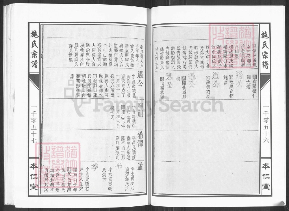 图片[5]-安徽天长施氏宗谱（本仁堂）电子版PDF下载-中华家谱网
