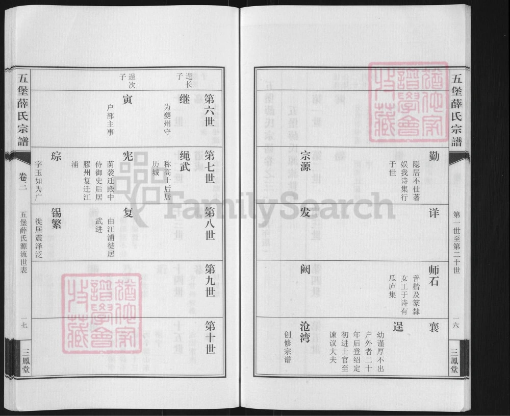 图片[6]-江苏江阴五堡薛氏宗谱（三凤堂）电子版PDF下载-中华家谱网
