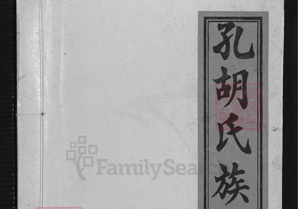 江西瑞金孔胡氏族谱电子版PDF下载-中华家谱网
