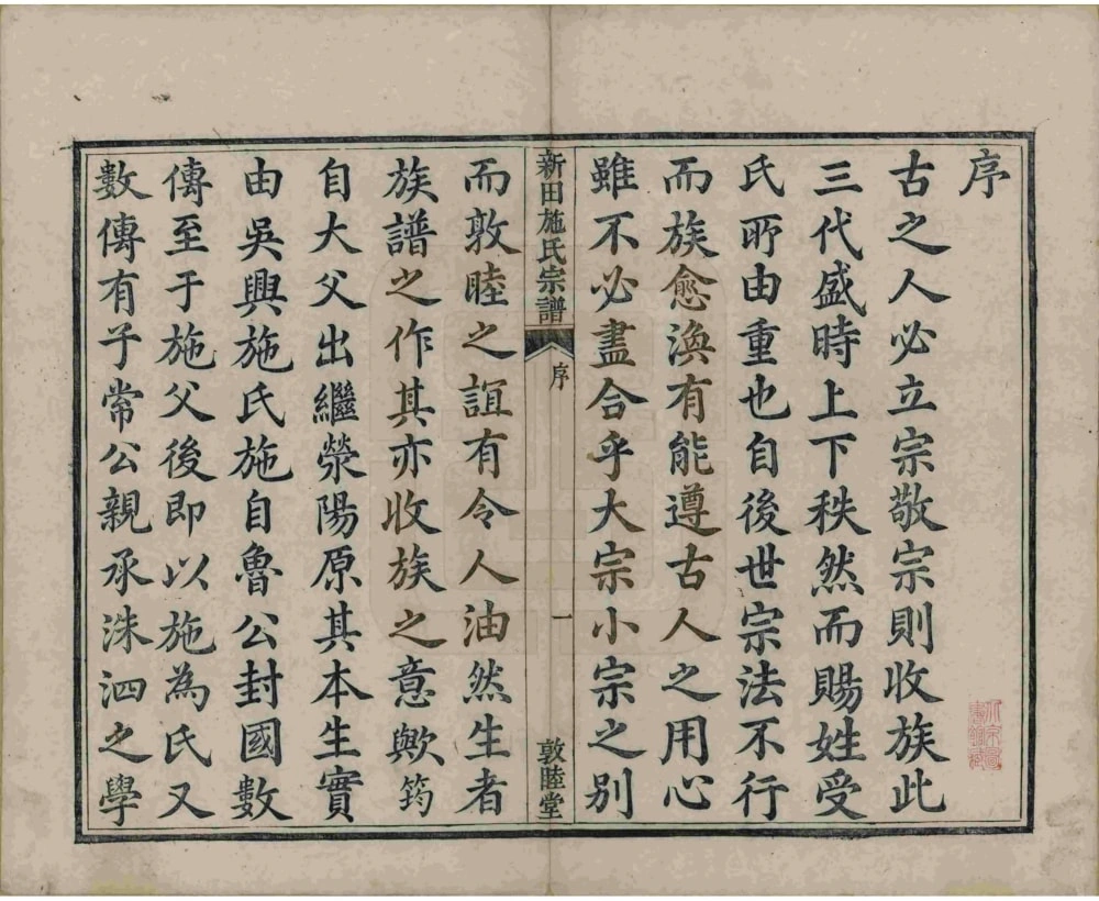图片[2]-浙江杭州萧山新田施氏宗谱（敦睦堂）电子版PDF下载-中华家谱网