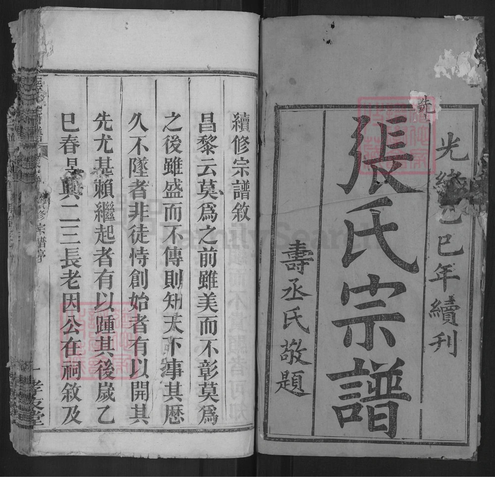 图片[2]-湖北麻城张氏宗谱（孝友堂）电子版PDF下载-中华家谱网