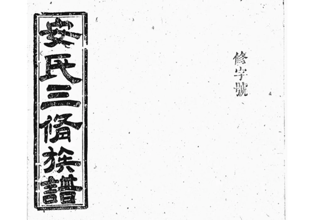 湖南常德汉寿县大围堤安氏三修族谱（武城堂）电子版PDF下载-中华家谱网