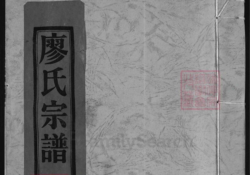 浙江兰溪武威郡廖氏宗谱电子版PDF下载-中华家谱网