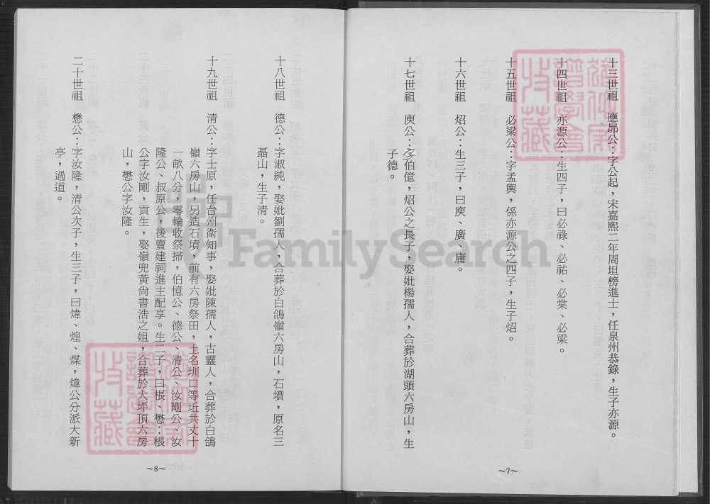 图片[6]-福建福州闽侯县凤池泽江张氏始祖太师梁国公（张睦公）后裔族谱电子版PDF下载-中华家谱网