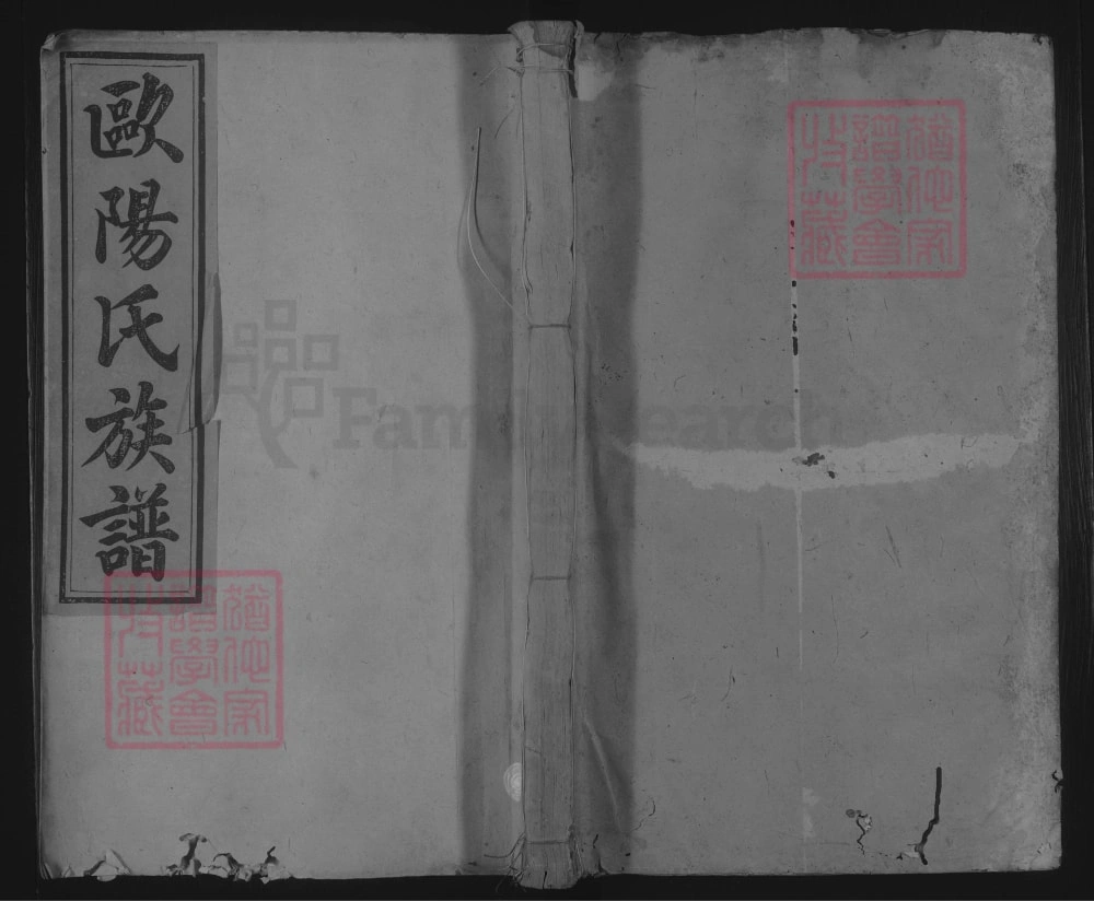 图片[1]-湖南邵阳隆回县绍邑连理村欧阳宗谱电子版PDF下载-中华家谱网