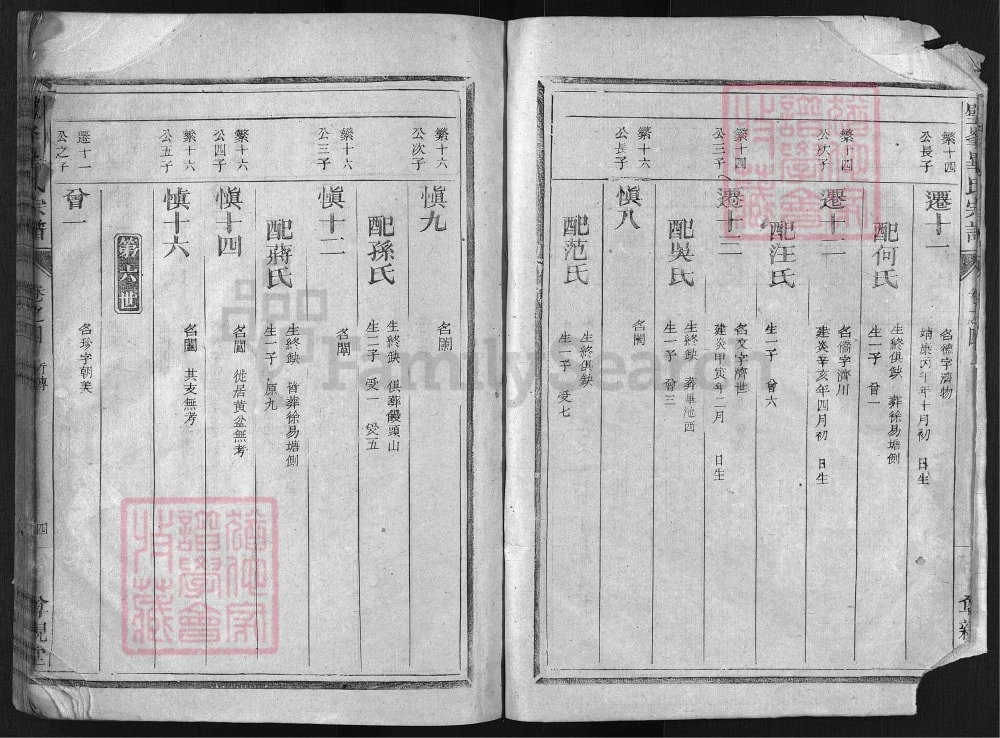 图片[8]-浙江兰溪璧峰河南郡毕氏宗谱（尊亲堂）电子版PDF下载-中华家谱网
