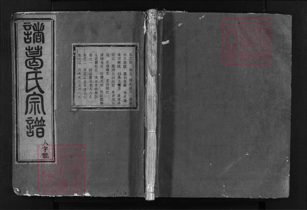 图片[1]-浙江兰溪诸葛氏宗谱电子版PDF下载-中华家谱网