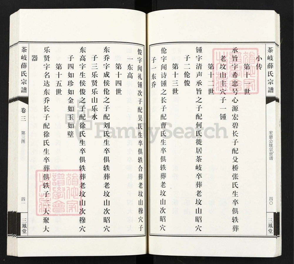 图片[7]-江苏江阴茶岐薛氏宗谱（三凤堂）电子版PDF下载-中华家谱网