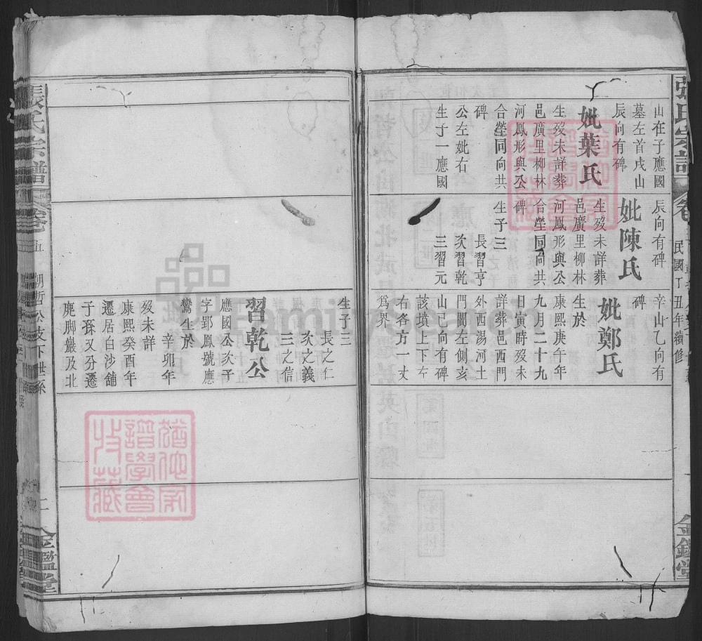图片[6]-湖北英山张氏宗谱（金鑑堂）电子版PDF下载-中华家谱网