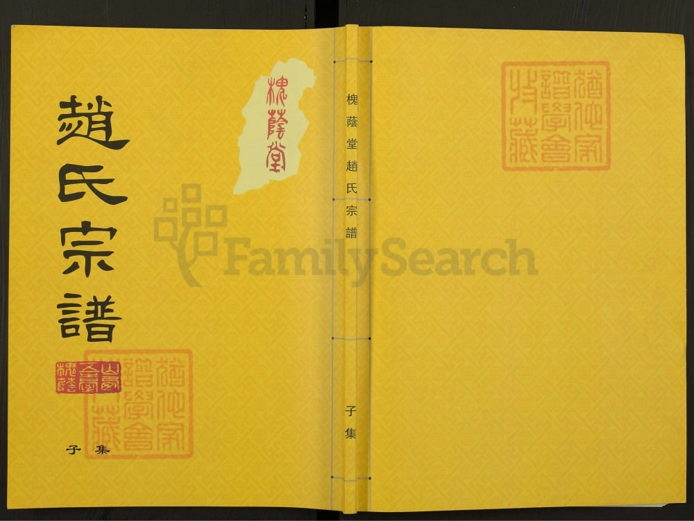 图片[1]-山西忻州五台县赵氏宗谱（槐荫堂）电子版PDF下载-中华家谱网