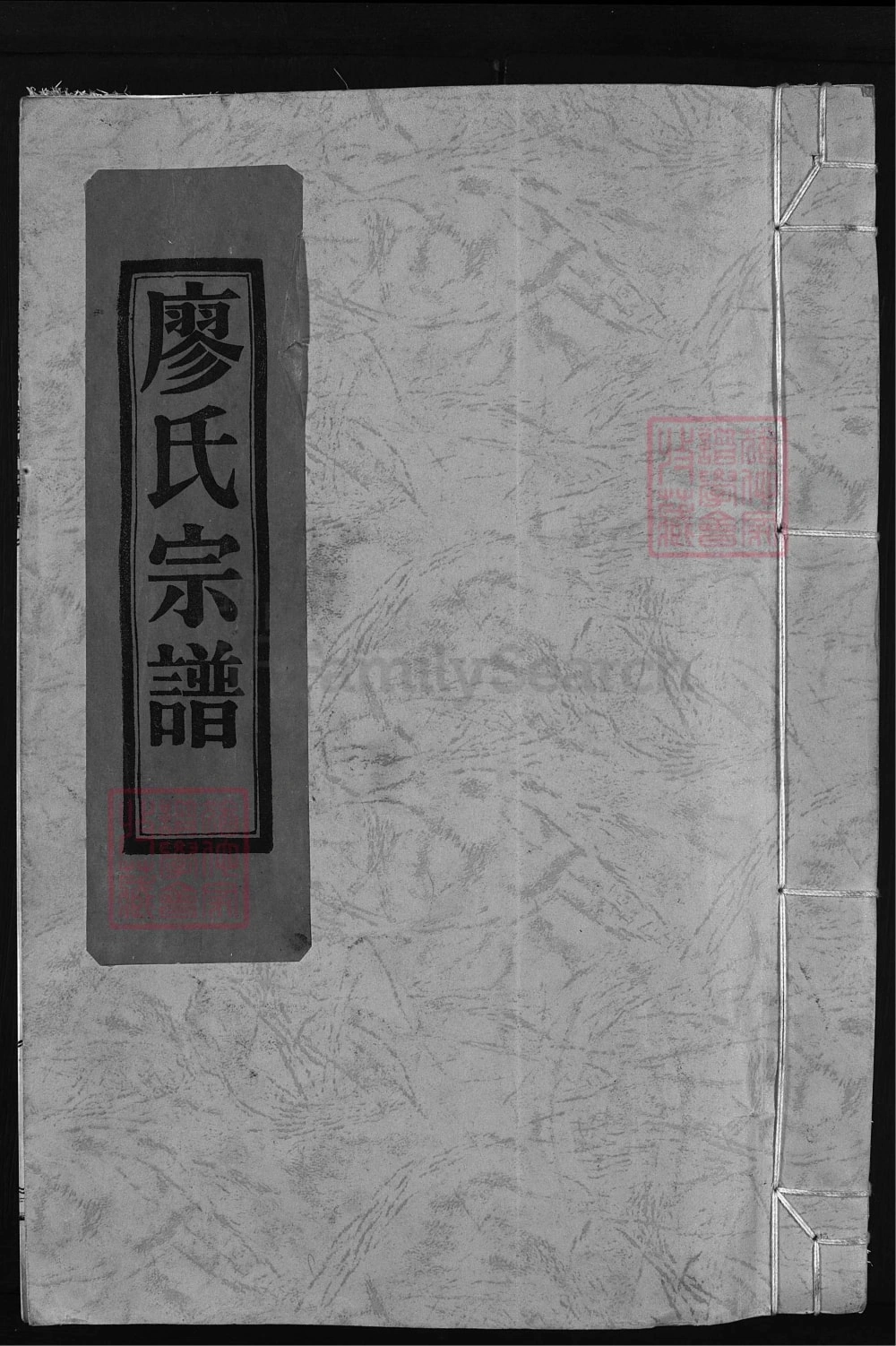 图片[1]-浙江兰溪武威郡廖氏宗谱电子版PDF下载-中华家谱网