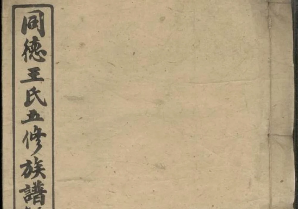 湖南湘乡同德王氏五修族谱(敦伦堂)电子版PDF下载-中华家谱网