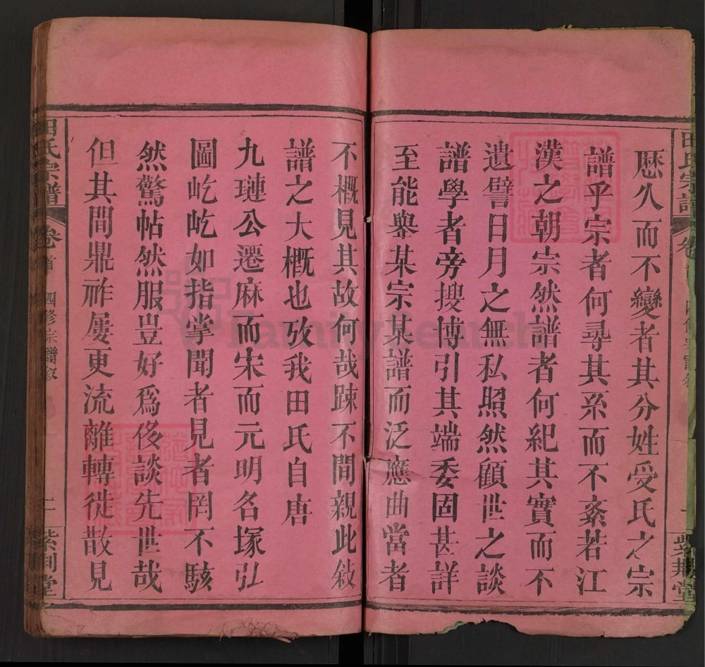 图片[3]-湖北麻城田氏二世祖镇系宗谱（紫荆堂）电子版PDF下载-中华家谱网