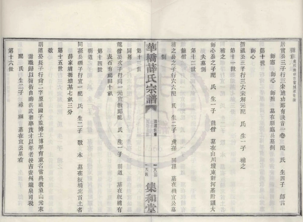 图片[7]-浙江宁波华桥薛氏宗谱（集和堂）电子版PDF下载-中华家谱网