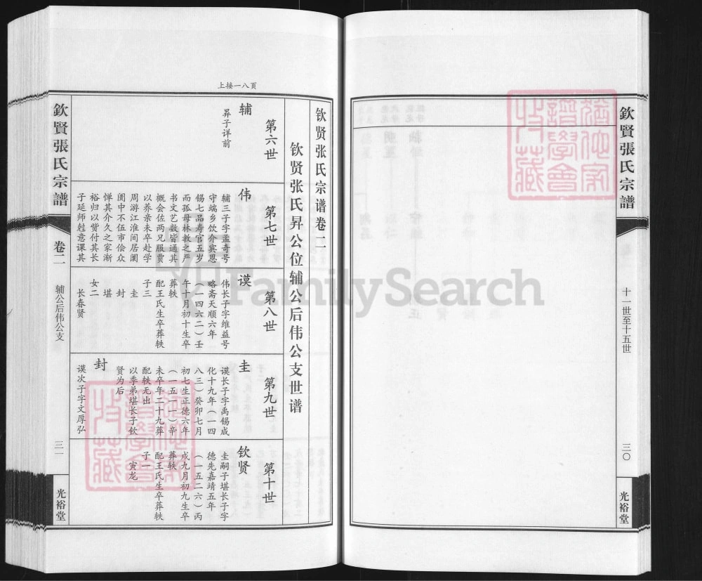 图片[7]-江苏江阴钦贤张氏宗谱伟公支（光裕堂）电子版PDF下载-中华家谱网