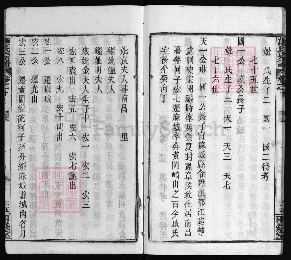 图片[4]-湖北黄冈熊氏宗谱（雨钱堂）电子版PDF下载-中华家谱网