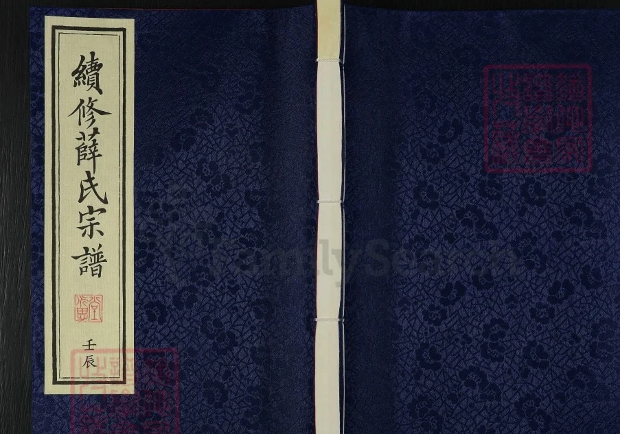江苏江阴黄桥薛氏宗谱（永思堂）电子版PDF下载-中华家谱网