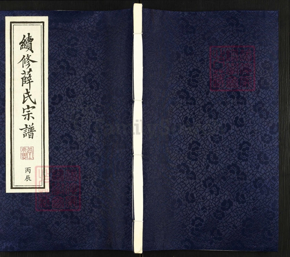 图片[1]-江苏江阴续修薛氏宗谱（永思堂）电子版PDF下载-中华家谱网