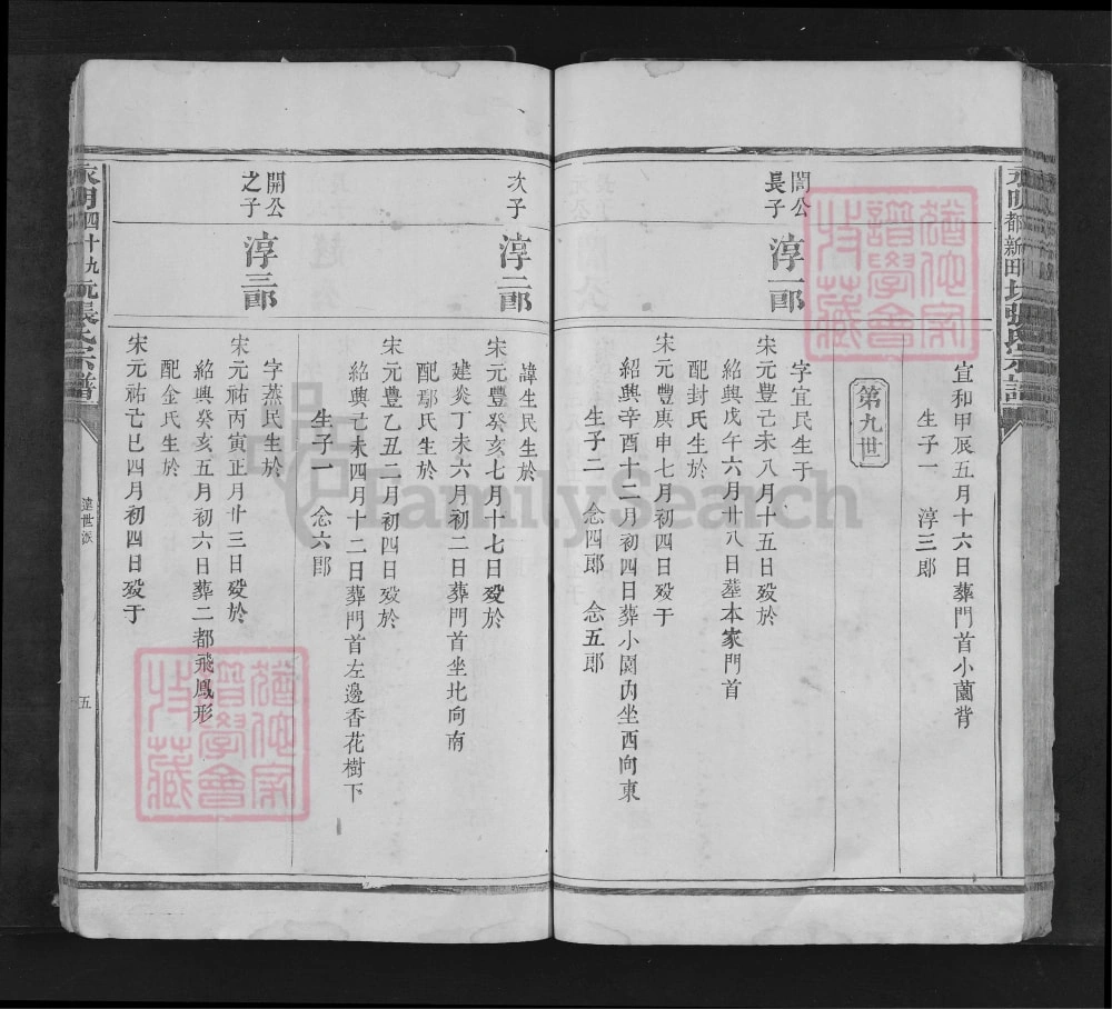 图片[8]-湖南永州江永县永明四十九都新田坑张氏宗谱电子版PDF下载-中华家谱网