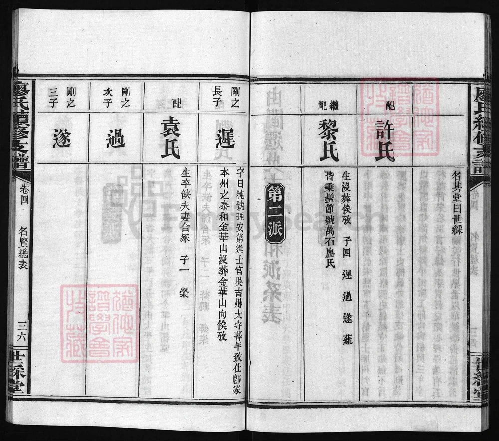 图片[6]-湖南益阳澬阳廖氏续修支谱（世彩堂）电子版PDF下载-中华家谱网
