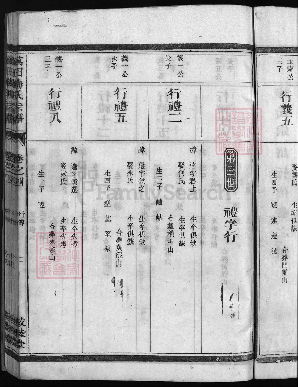 图片[7]-浙江兰溪万田梅氏宗谱（敦睦堂）电子版PDF下载-中华家谱网
