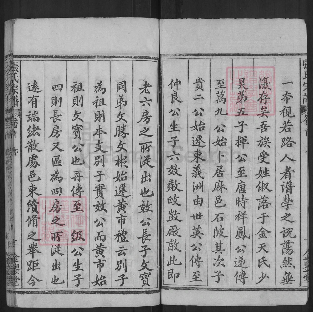 图片[3]-湖北麻城张氏宗谱（金鉴堂）电子版PDF下载-中华家谱网