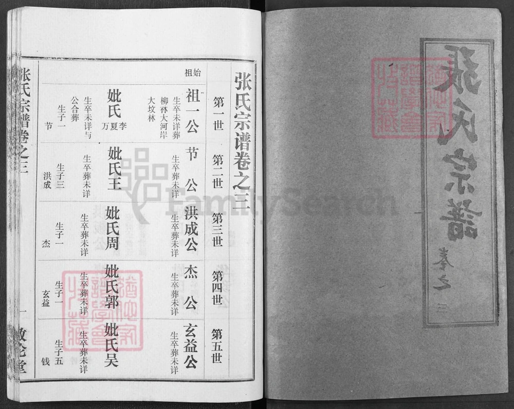 图片[5]-湖北武汉新洲区张氏宗谱（敦伦堂）电子版PDF下载-中华家谱网