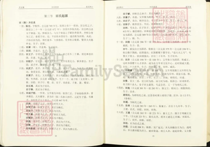 重庆黔江田氏族谱（紫荆堂、贫骄堂）-中华家谱网