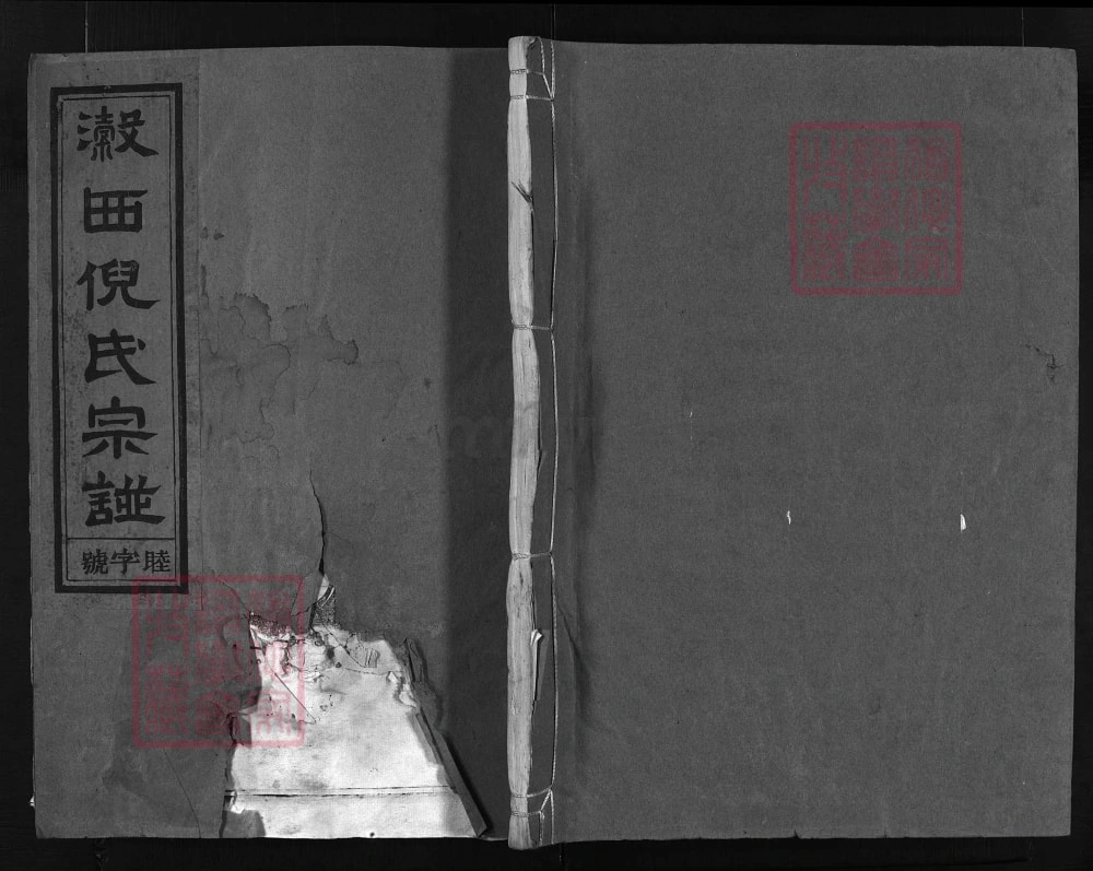 图片[1]-浙江兰溪瀔西倪氏宗谱（永思堂）电子版PDF下载-中华家谱网
