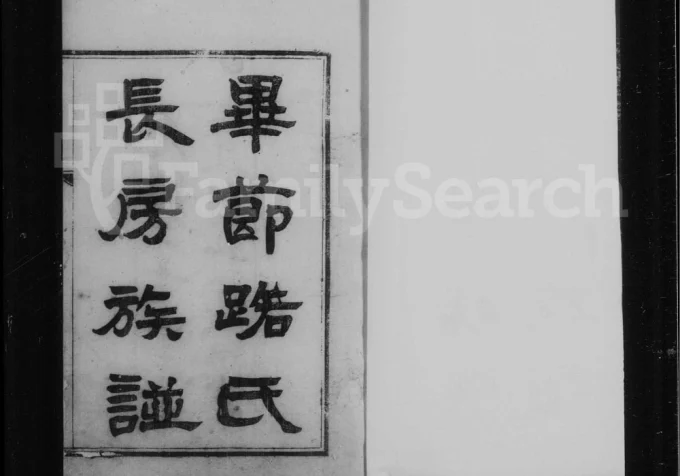 贵州毕节路氏长房族谱-中华家谱网
