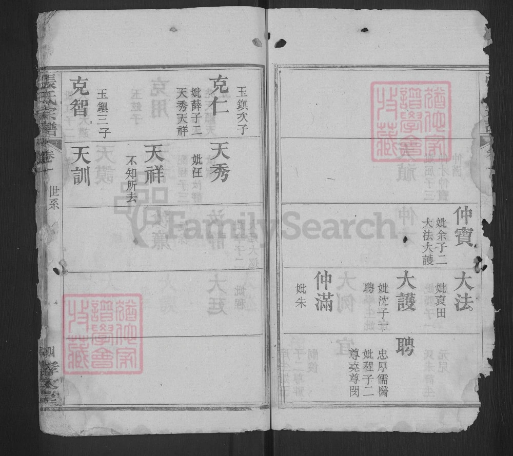 图片[8]-湖北麻城张氏宗谱（孝友堂）电子版PDF下载-中华家谱网