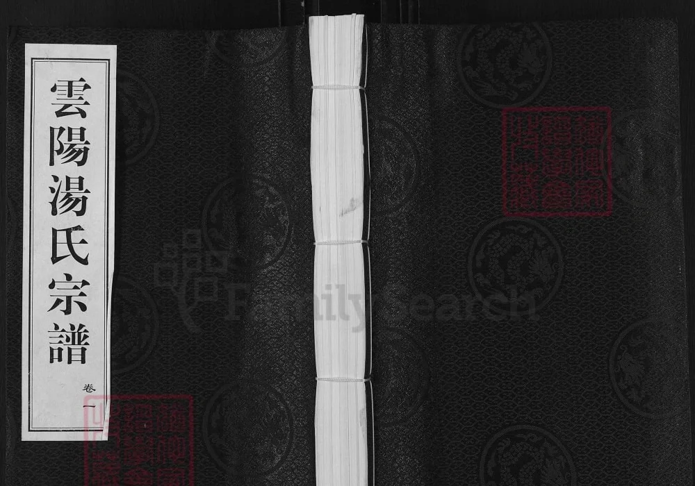 江苏丹阳云阳汤氏宗谱（思则堂）电子版PDF下载-中华家谱网