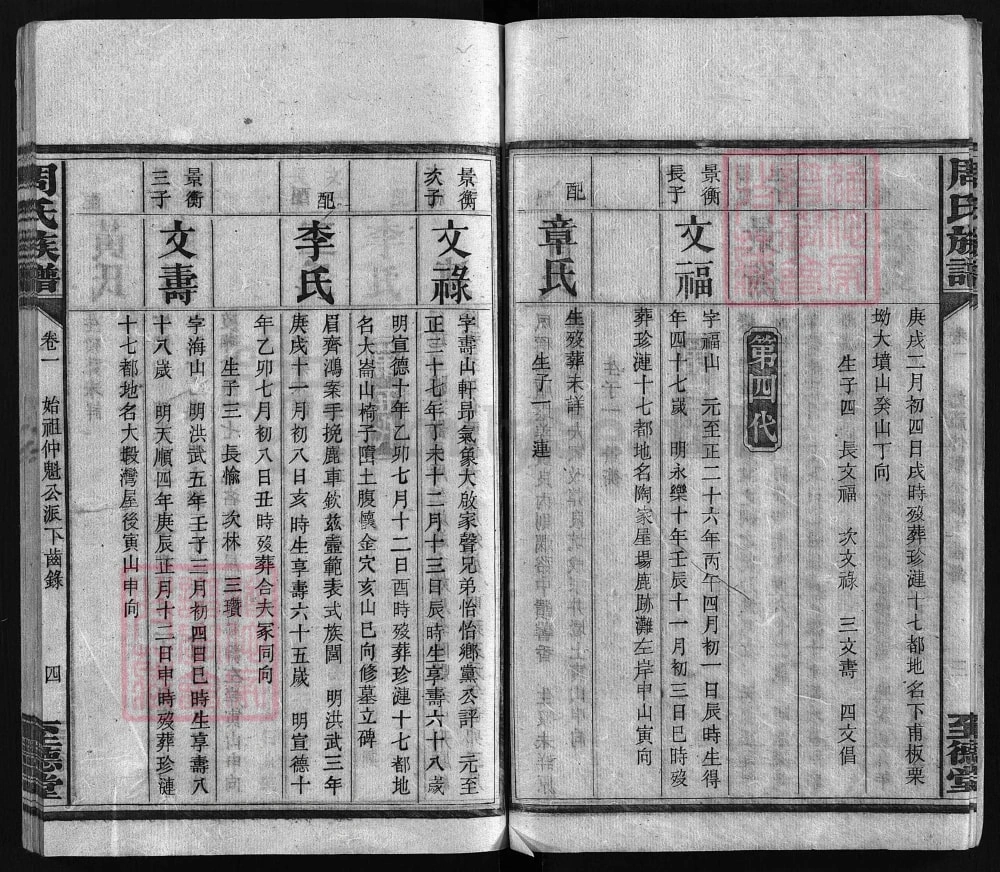 图片[8]-湖南湘乡薛渡周氏三修族谱（至德堂）电子版PDF下载-中华家谱网