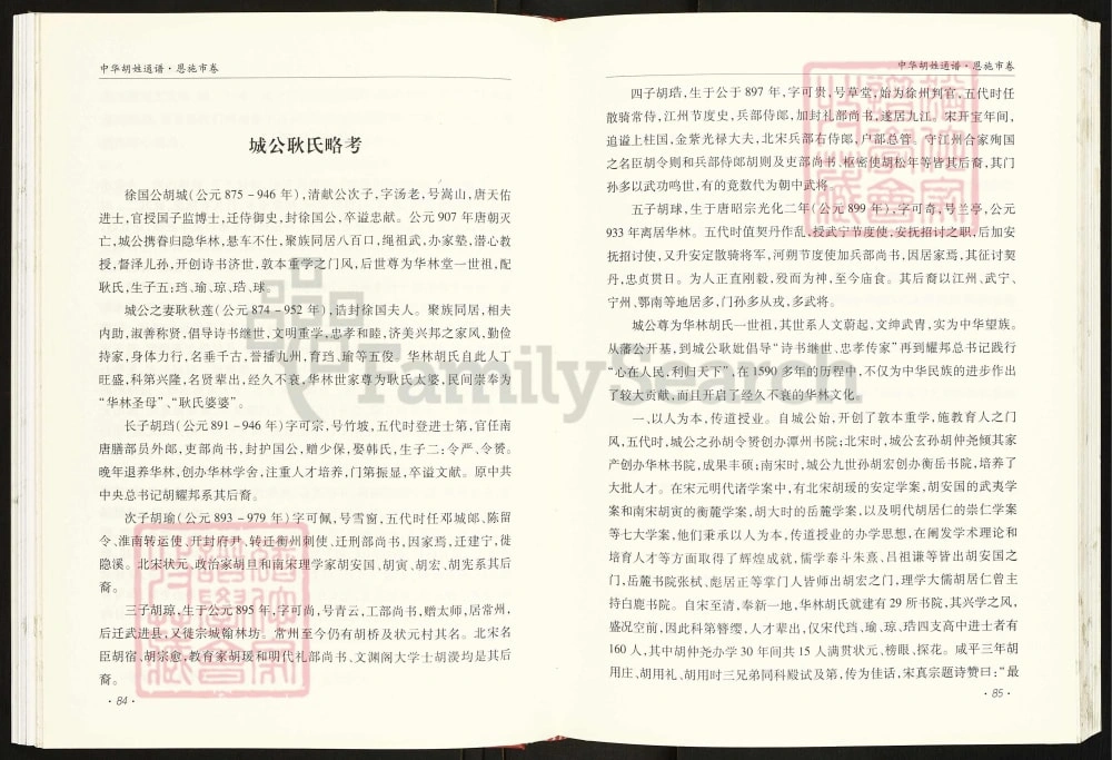 图片[6]-中华胡姓通谱湖北恩施市卷（安定堂）电子版PDF下载-中华家谱网